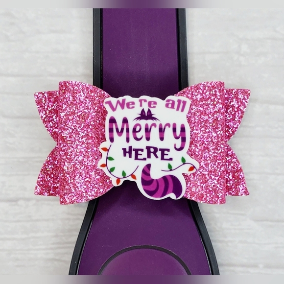 Cheshire Christmas Magicband Bow - Picture 1 of 1